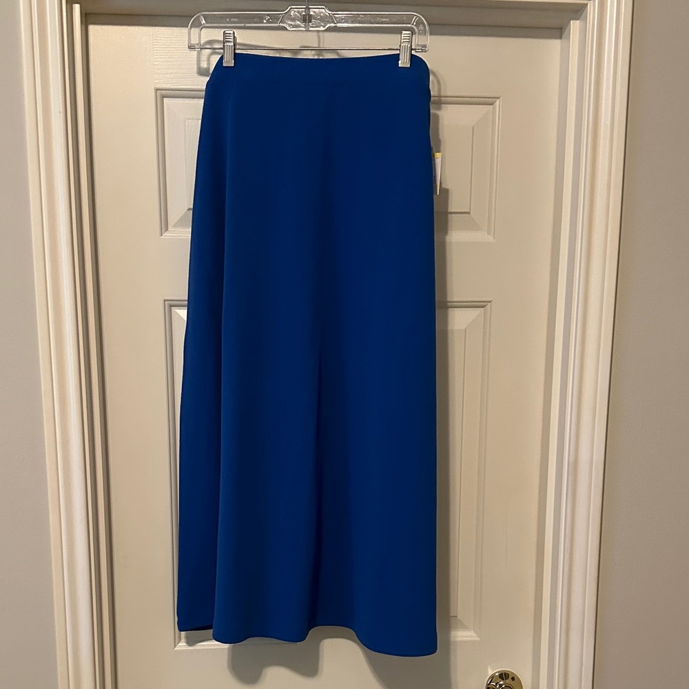 Kasper Royal Blue A-Line Skirt